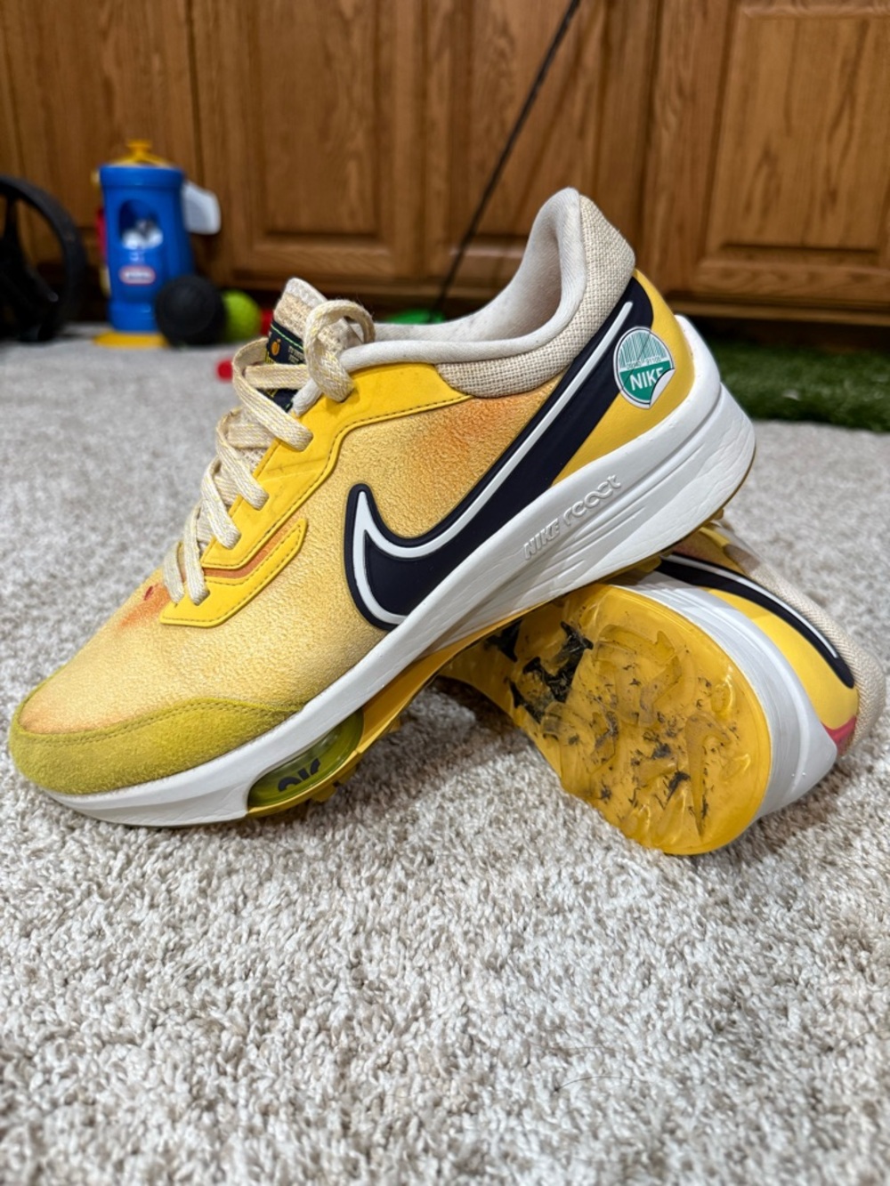 Nike NEXT % Tour Men’s Size 9.5 NRG Masters Edition “Always Fresh” Golf Shoes